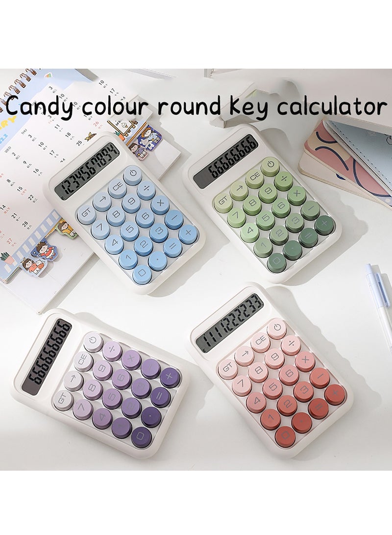 Candy color gradient 10-digit calculator, office calculator, student calculator - Image 3