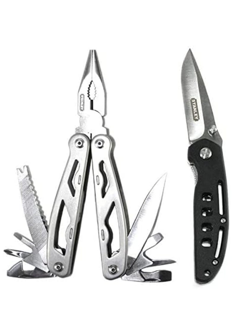 Stanley - Stanley Stht0-71028 Folding Utility Knife Multi Tool, STHT0-71028 - Image 1