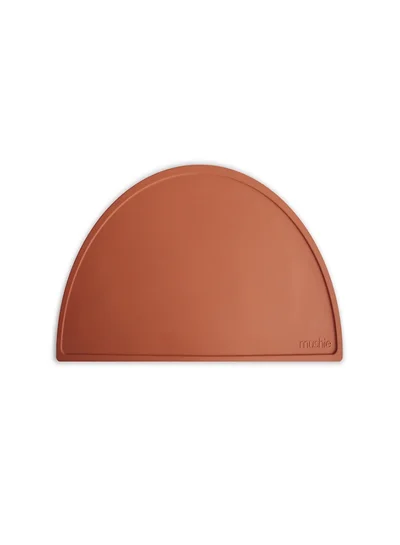 mushie Silicone Feeding Placemat - Clay