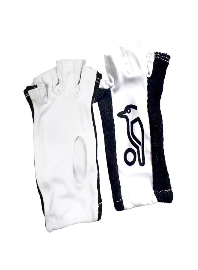 KOOKABURRA Fingerless Youth Batting Inner Gloves | Premium Cotton Padded Cricket Inners for Comfort & Grip | Lightweight & Breathable Gloves (Junior)