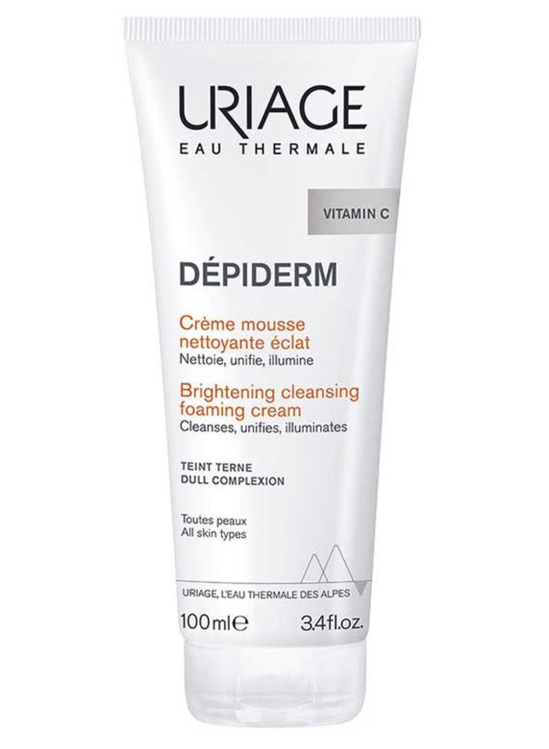 Uriage Depiderm Brightening Cleansing Foaming Cream 100ml - Image 1
