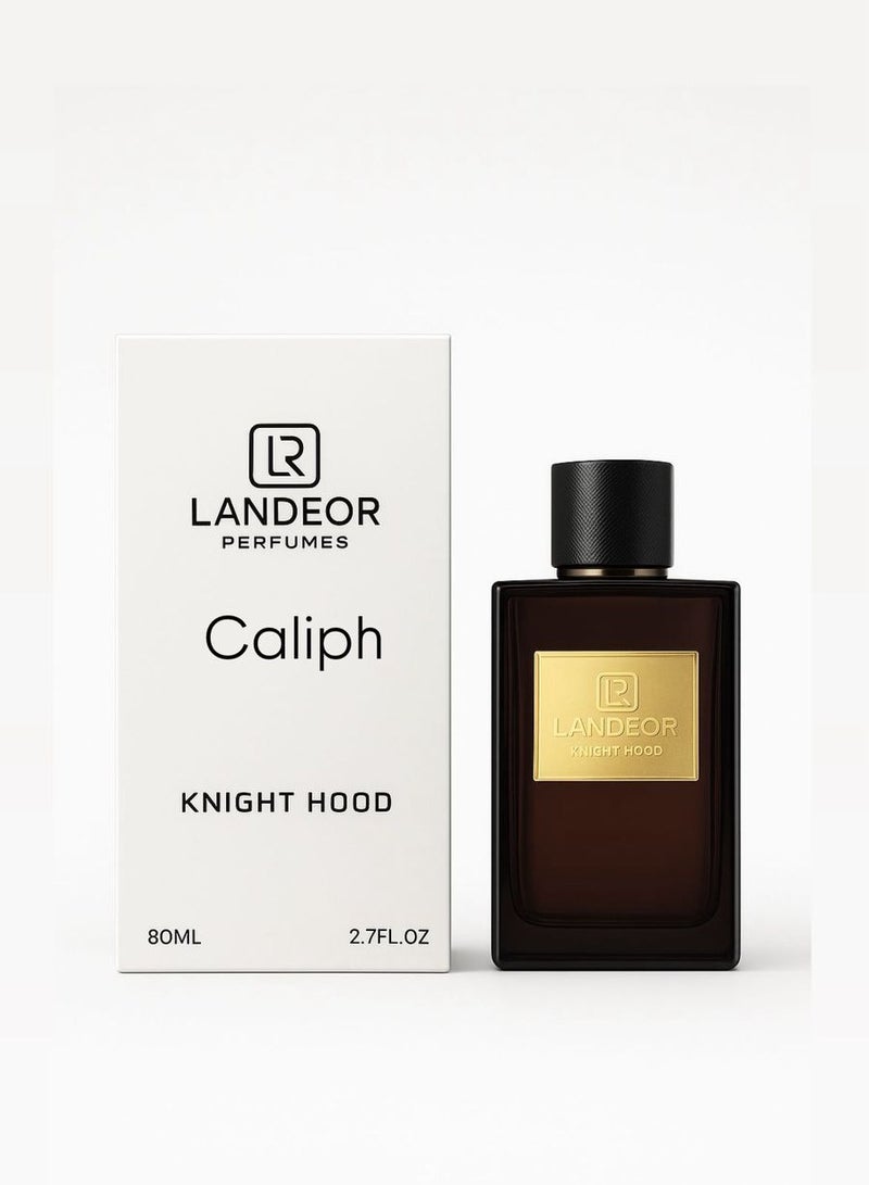CALIPH Landeor Knight Hood Eau de Parfum 80ML | Long-Lasting Luxury Perfume for Men & Women | EDP - Image 1