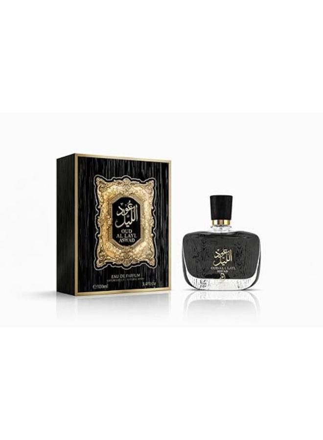 ARABIYAT OUD AL LAYL ASWAD EDP 100ML - Image 1