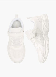 Kappa Boys Textured Sports Shoes With Hook And Loop Closure  - Image 1
