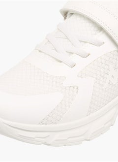 Kappa Boys Textured Sports Shoes With Hook And Loop Closure  - Image 3
