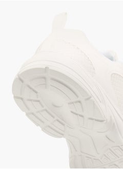 Kappa Boys Textured Sports Shoes With Hook And Loop Closure  - Image 4