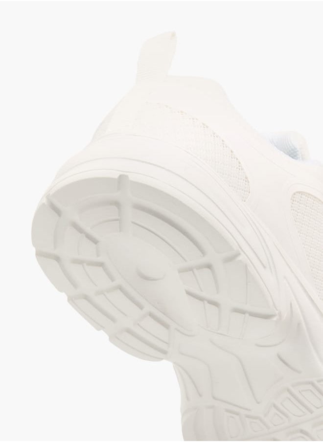 Kappa - Boys Textured Sports Shoes With Hook And Loop Closure - Image 1