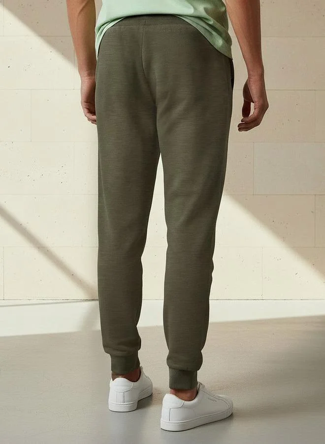 Kappa  Men Regular Fit Joggers with Drawstring Waist for Men | Best Price UAE