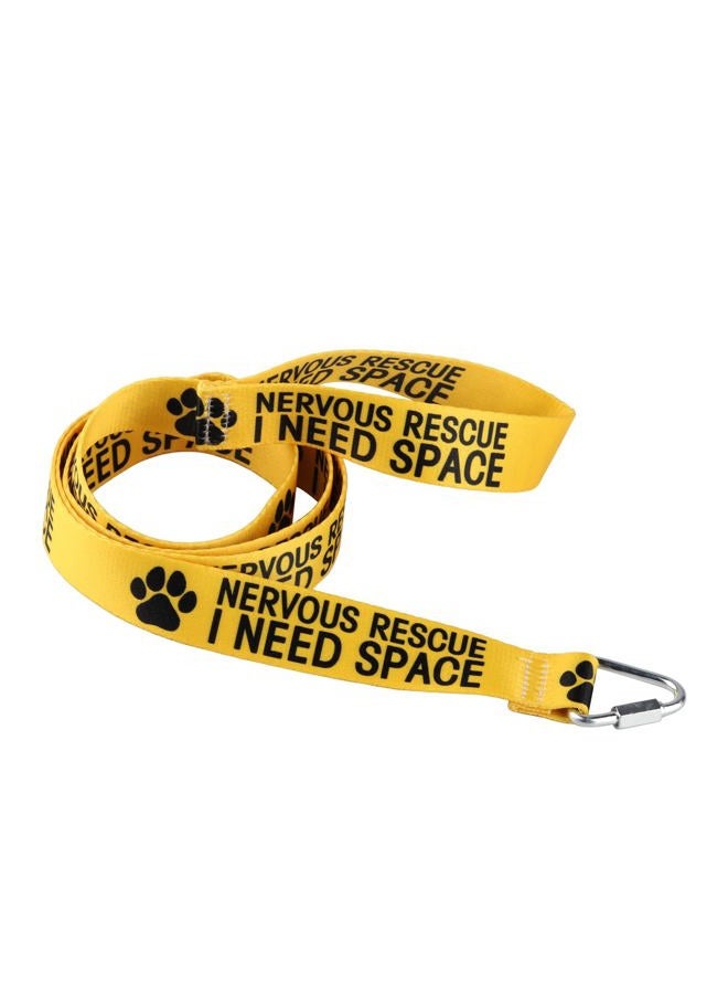 BLUPARK Funny Dog Leash Dog Nervous Rescue Space Leash Walking Training Dog Leashes Dog Owner Pet Lover Gift (Nervous Rescue-YE) - Image 4