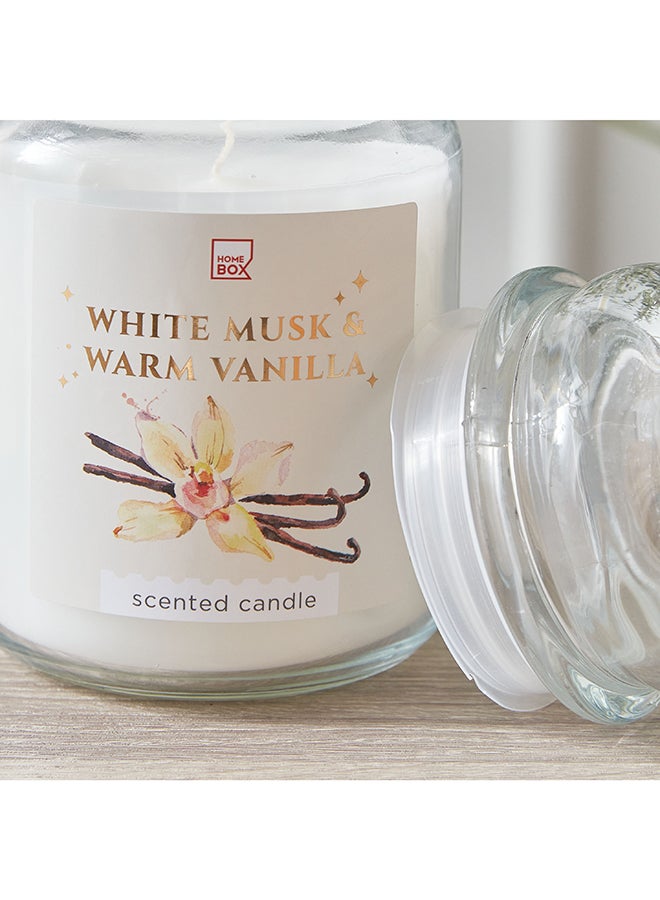 Home Box Qara Colonial Vanilla Jar Candle 530 g - Image 3