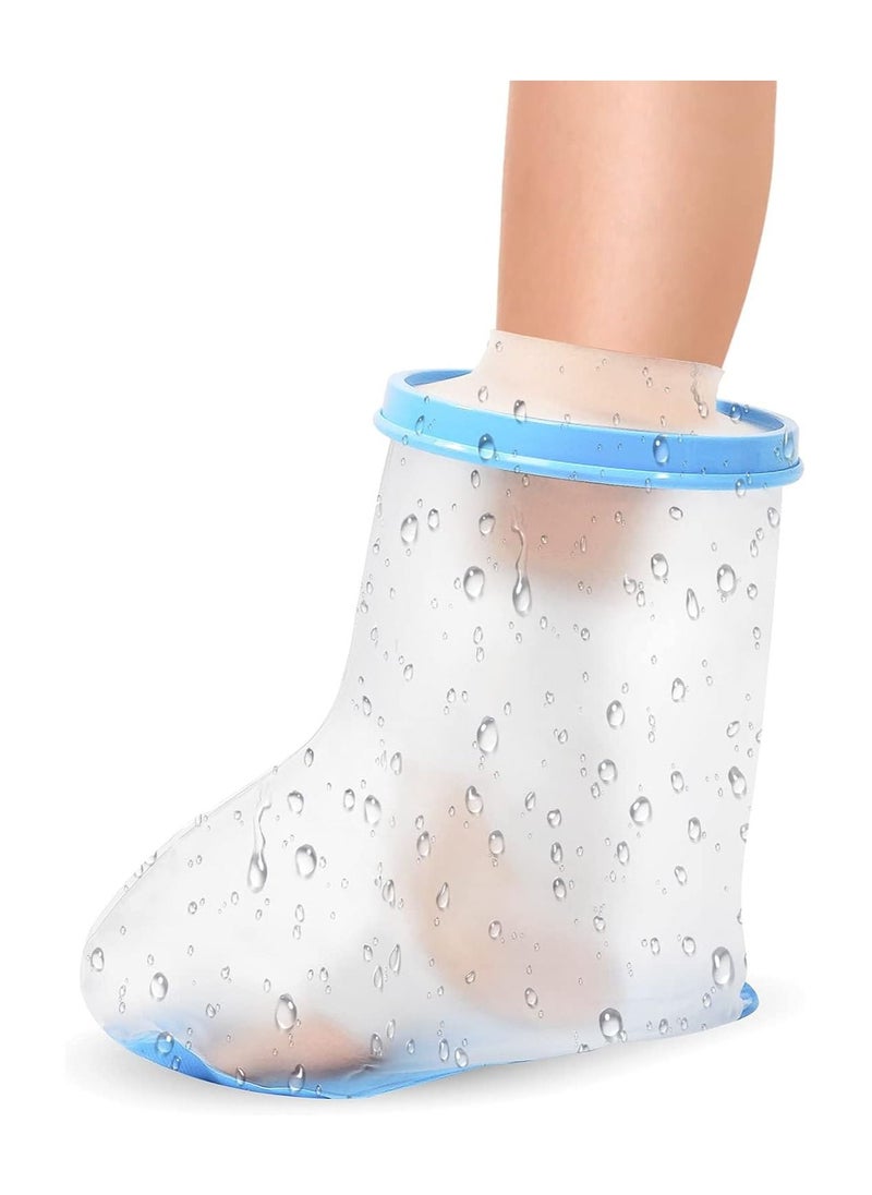 HOFEESEA - Waterproof Ankle Cast Cover Foot Wound Cover Protector for Shower Bath Watertight Seal to Keep Wounds Dry - Image 1