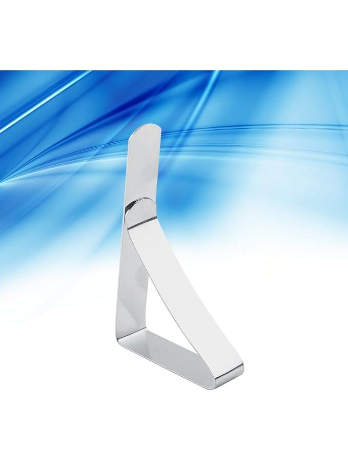 Silver Stainless Steel Desktop Clamp Holder For Wedding Home Decor 3 Colors - Image 1