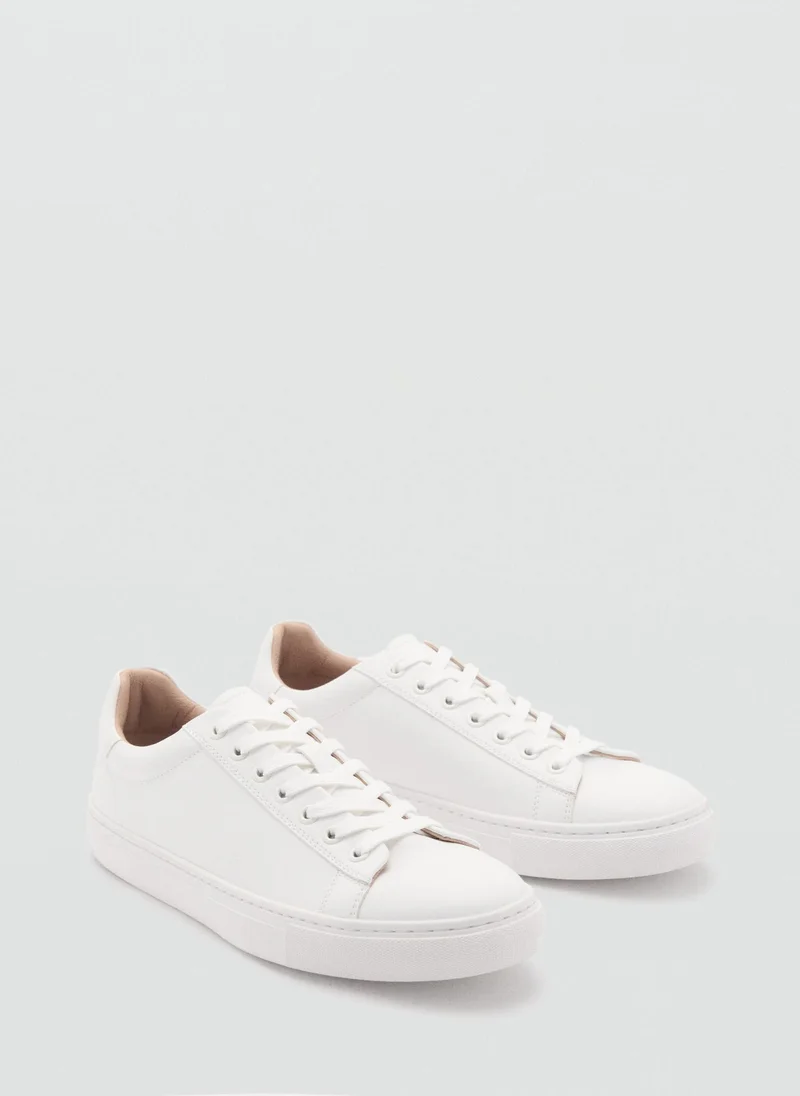 Mango Man Metro Lace Up Low Top Sneakers