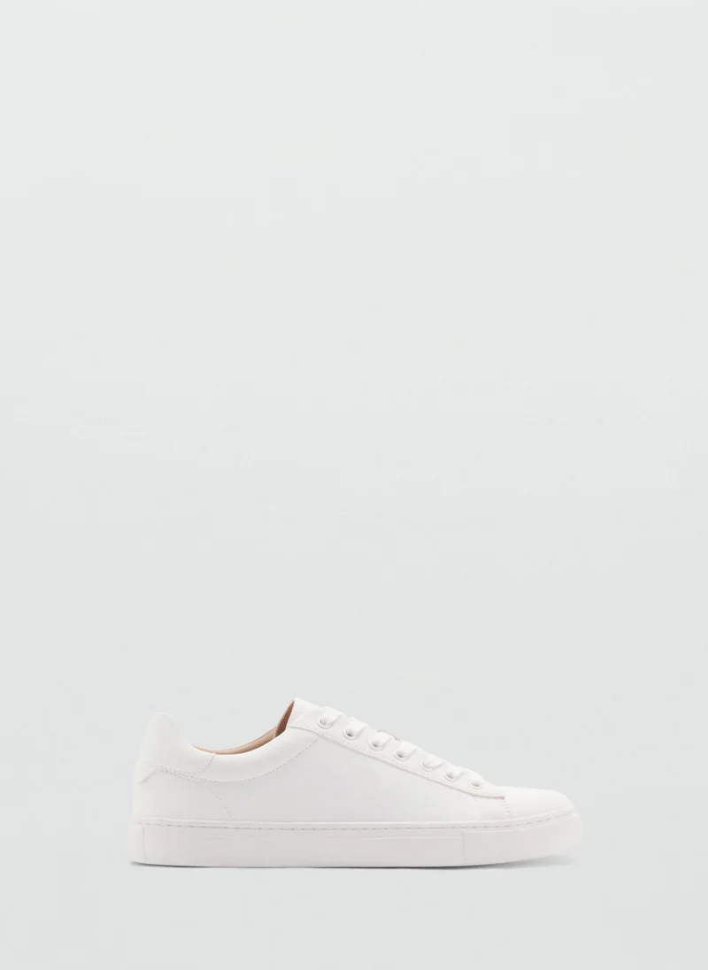 Mango Man Metro Lace Up Low Top Sneakers