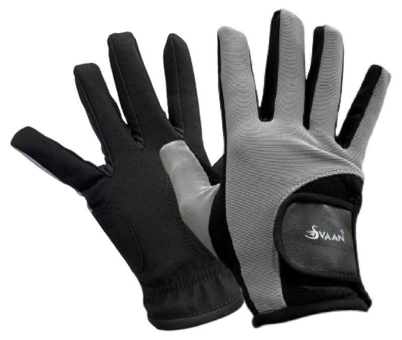 Svaan Cotton Cricket Gloves Made in India | Right & Left Hand | Comfortable & Breathable | Enhanced Grip & Protection | Ideal for All Players (L) - Image 1