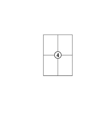 xel-lent 4 labels-sheet, straight corner, 105 x 148 mm, 100sheets-pack - pzsku/Z7F1E1AD85619F46092CDZ/45/_/1726295638/53f29290-1709-4c55-b4f8-9f15529e56c4
