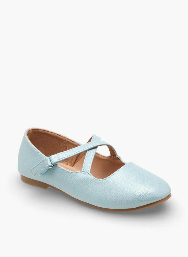 فلورا بيلا من شو إكسبرس Flora Bella Girls Hook & Loop Mary Jane Shoes