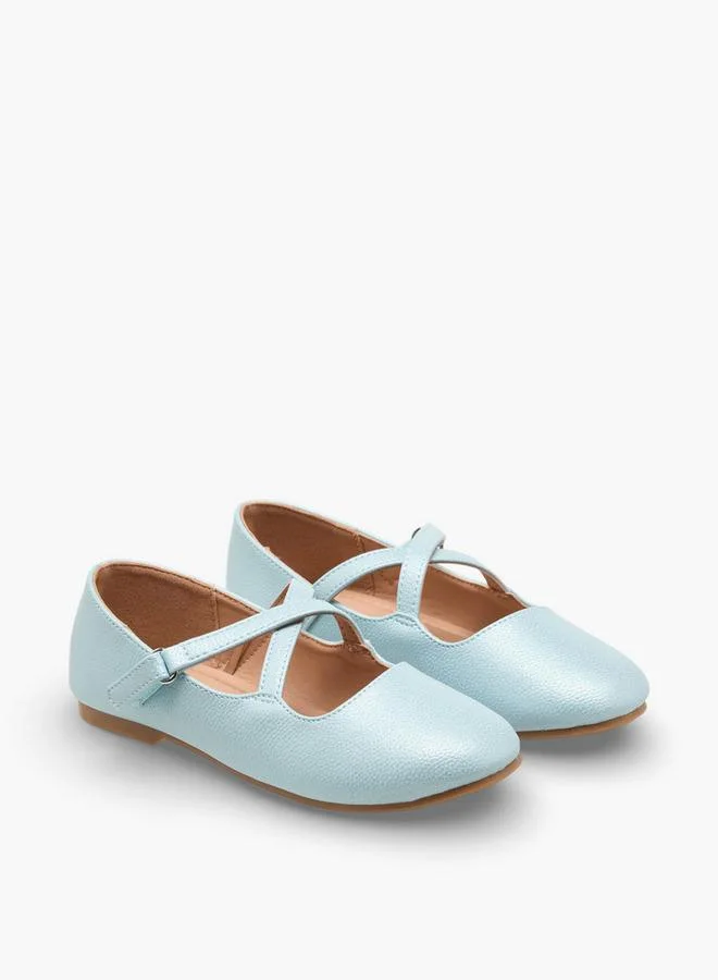 فلورا بيلا من شو إكسبرس Flora Bella Girls Hook & Loop Mary Jane Shoes