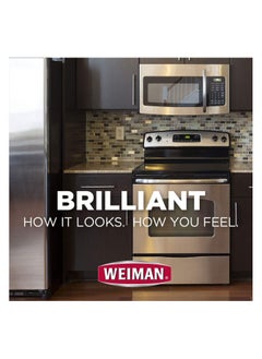 Weiman Weiman Stainless Steel Cleaner and Polisher 12oz Protects Agains Fingerprints and Leaves Streak Free Shining  - Image 2