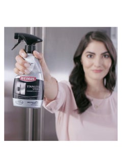 Weiman Weiman Stainless Steel Cleaner and Polisher 12oz Protects Agains Fingerprints and Leaves Streak Free Shining  - Image 4