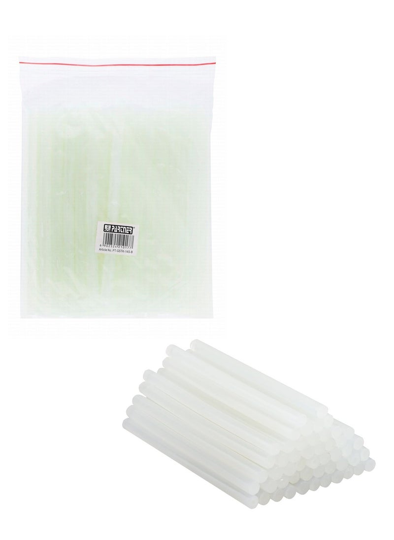 PARTNER 50-Piece Hot Melt Glue Gin Stick Refills 11mm Thick  - Image 1