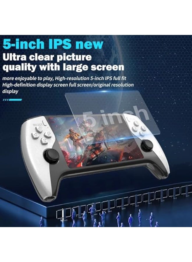 Portable Retro Handheld Game Console, 5.5-inch HD IPS Screen, Supports TV Output, 14+ Emulators for Classic Gaming, Long-Lasting 5-Hour Battery - Image 4