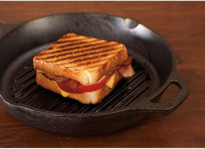 Lodge Logic Cast Iron Grill Pan - 10.25-Inch - Image 2