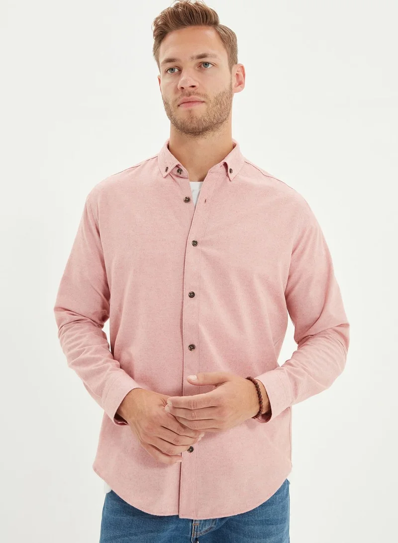 trendyol Button Down Regular Fit Shirt