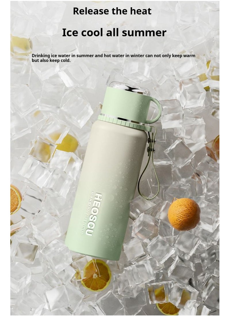 Generic - Smart Thermal Insulated Cup for Men and Women Stylish Water Bottle for Students Portable Tea Infuser Cup for Outdoor Use - Image 1