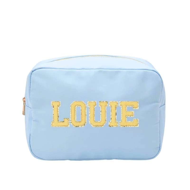 The Happy Tribe Large Baby Blue Pouch