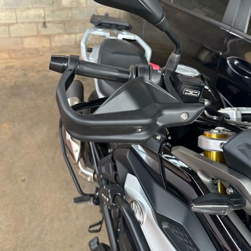 Midimttop Handguards Compatible with B&M&W G310GS G310R G 310 GS G 310R Motorcycle Hand Guards Shield Brake Clutch Levers Protector 2017 2018 2019 2020 2021 2022 2023 (Black) - Image 2