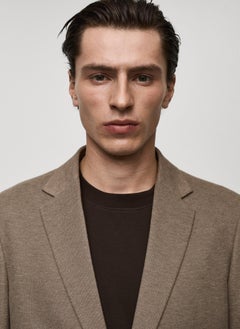 Mango Man Slim Fit Cotton Blazer  - Image 4