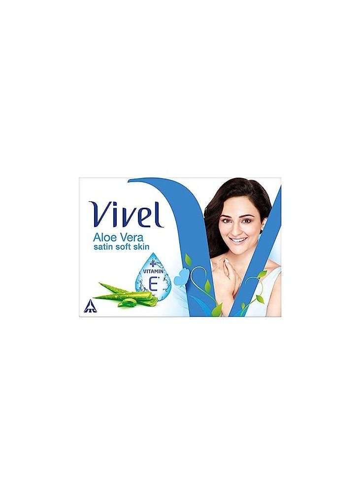 Vivel Aloe Vera Soap, Pack of 8 - Image 3