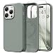GONEZ Magnetic for iPhone 14 Pro Case Compatible with MagSafe AntiScratch Microfiber Lining Screen Protector Shockproof Slim Phone Silicone Cover 61 inch Calke Green - Image 2
