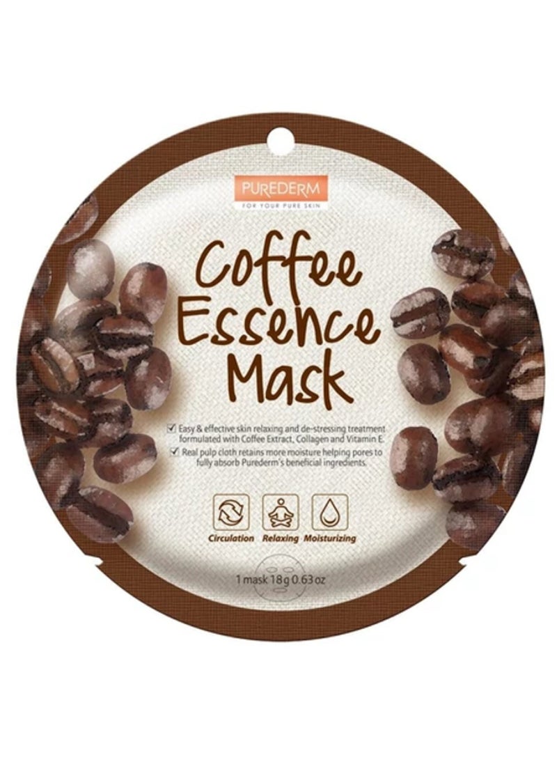 بيور ديرم ماسك القهوة المرطب - قطعة واحدة 18 جم