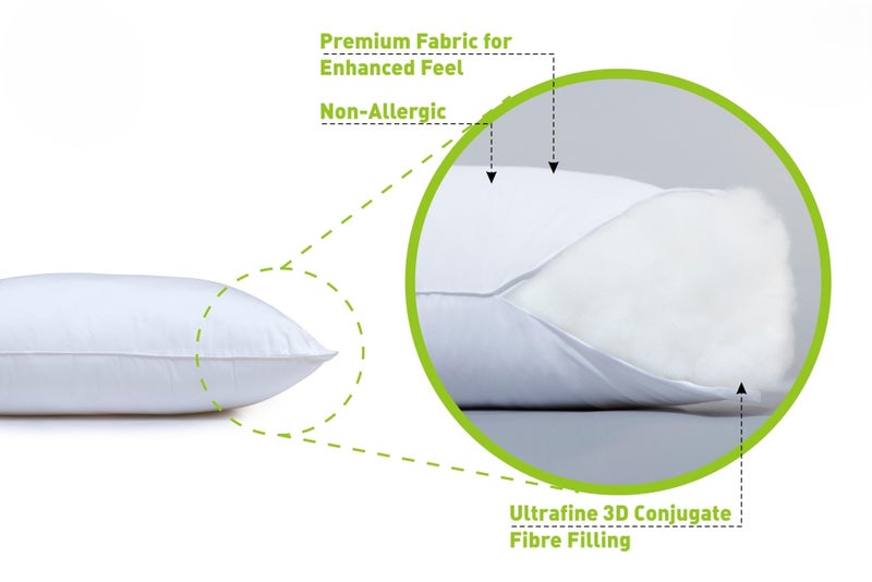 Bliss Soft & Comfortable Sleeping Pillow, 69cm x 43cm  - Image 2