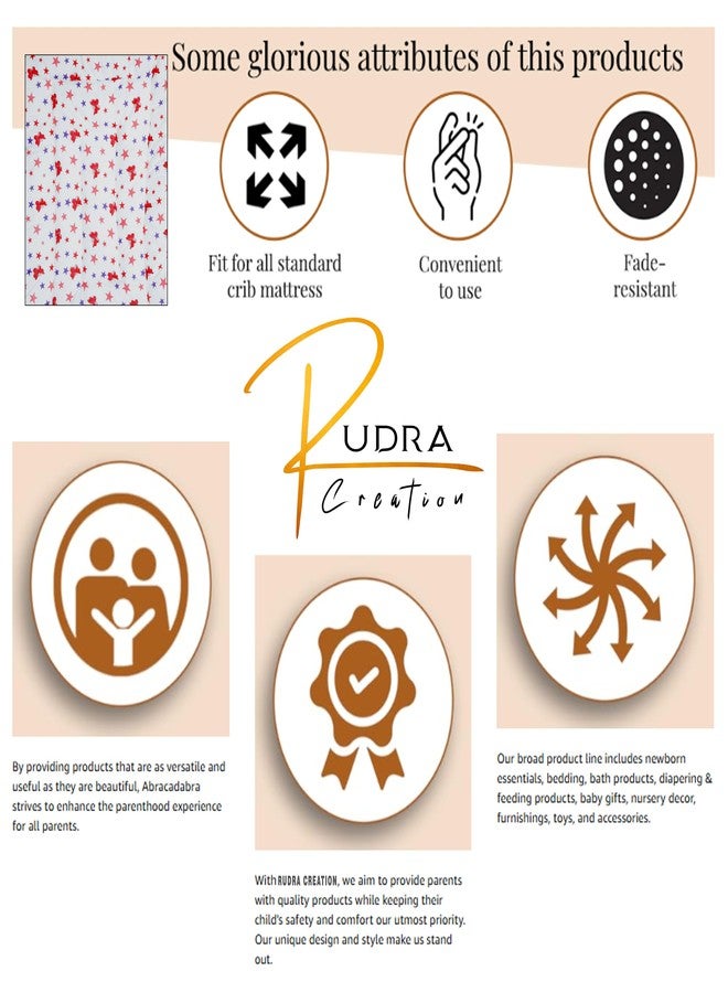 RUDRA CREATION Godadi Soft Cotton godi| Godari, Crib Sheet, Cartoon Mat Godadi, Bedding Set, Random Design (01) - Image 5