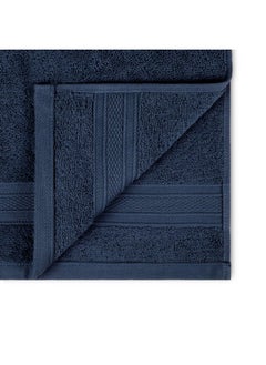 Trident Trident Soft Comfort Air Rich 100% Cotton Towel for Face, 500 GSM Highly Absorbent Towels for Men/Women, 6Pc Face Towel Set (30.5 cm X 30.5 cm), Navy  - Image 5