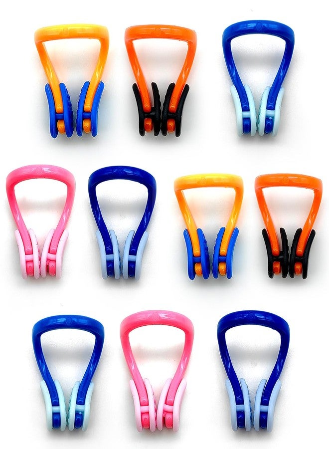 Zooshine Waterproof Swimming Nose Clips,10PCS Silicone Swim Nose Plugs for Kids(Age 6+) and Adults,Ideal for Lap Swimming,Training,Pool Use Keep Water Out of Nose - Image 1