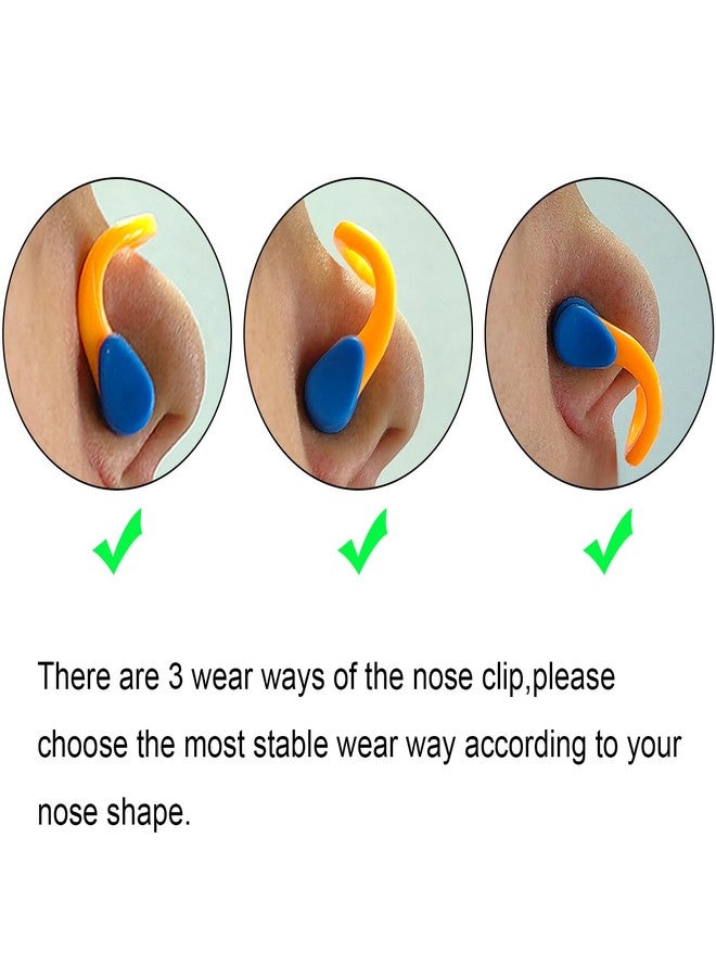 Zooshine Waterproof Swimming Nose Clips,10PCS Silicone Swim Nose Plugs for Kids(Age 6+) and Adults,Ideal for Lap Swimming,Training,Pool Use Keep Water Out of Nose - Image 4