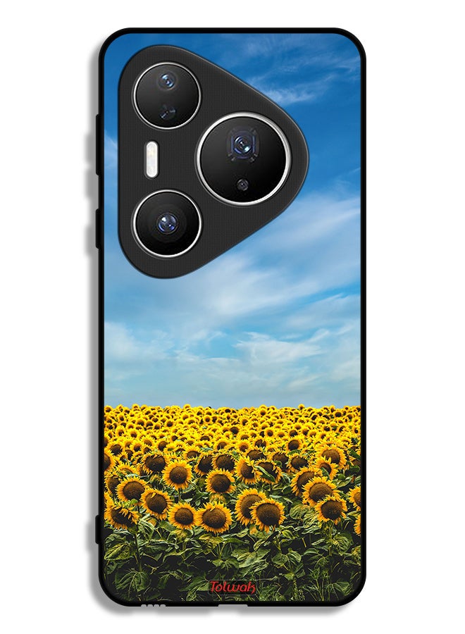Tolwak Huawei Pura 80 Pro Protective Case Cover Sunflowers Under The Sky - Image 1