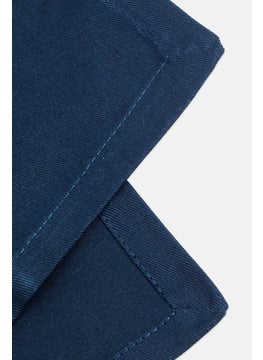 bebe 4 Pieces Solid Napkins 45 x 45 cm, Navy  - Image 3