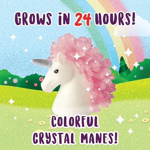 MindWare Crystal Growing Kit Unicorns STEM Science Experiment for Kids Grow Sparkling Crystals on Unicorn Figurines Ages 8 and Up - Image 5