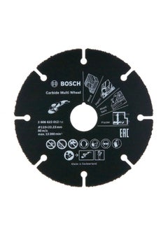 BOSCH BOSCH - Carbide multi wheel cutting disc, provides a durable and safe work performance on multi material, For small angle grinders, 1piece, 115 mm Diameter  - Image 1