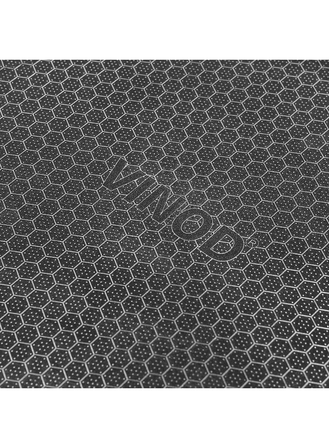 VINOD SAS Pro Platinum Triply Stainless Steel Hybrid Tawa 25 cm | 4 mm Thick | HexaShield Design Stick-Resistant Surface | Metal Spatula Safe | Induction Compatible | Roti, Paratha Tawa | PFOA Free - Image 4