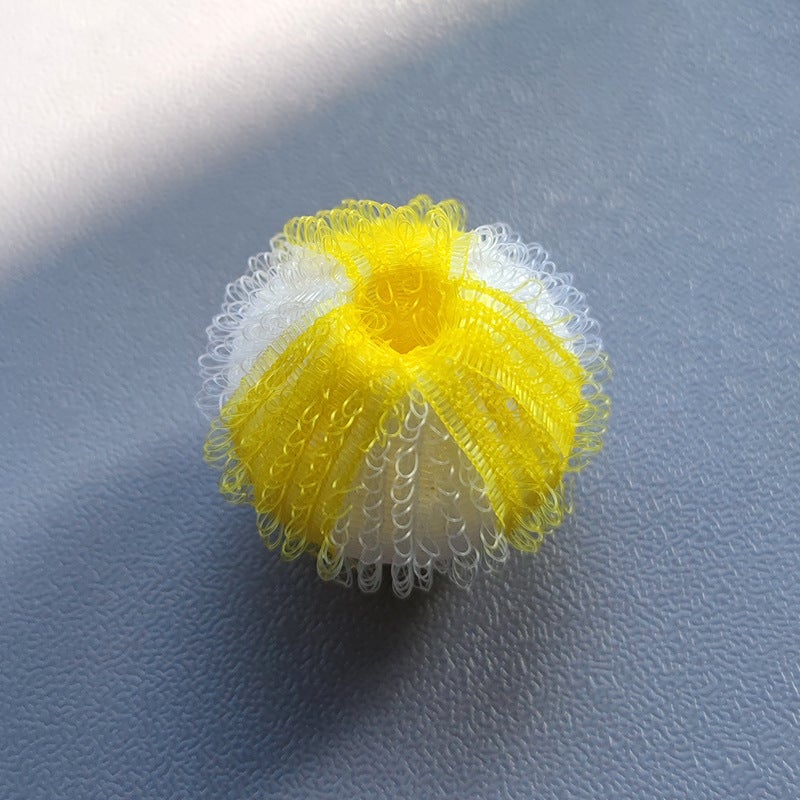 Factory wholesale nylon Magic Laundry ball anti-winding decontamination hair removal ball household washing machine cleaning clothes artifact Small size 3.5cm sky blue 12 pieces 