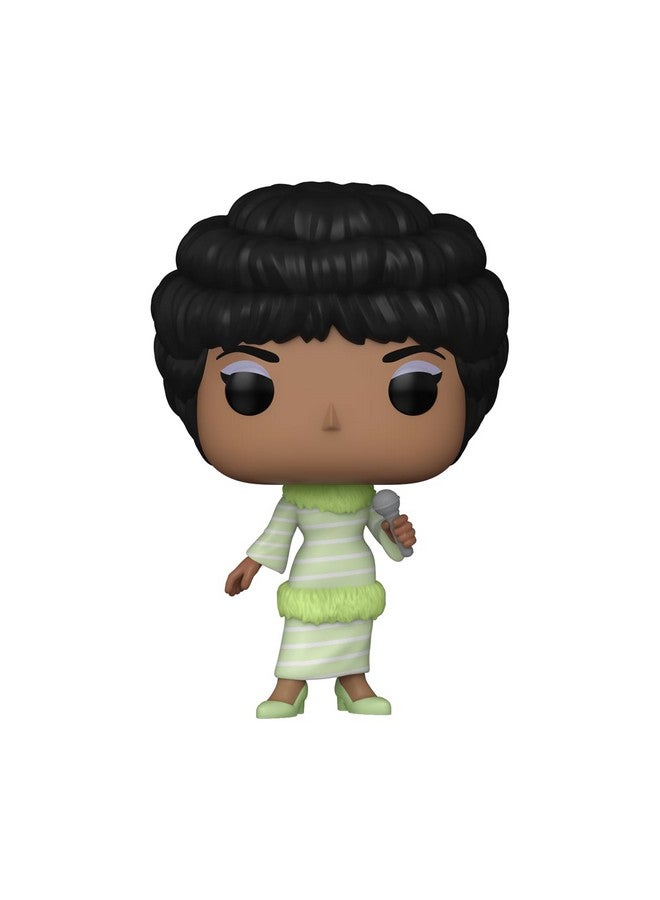 Funko Pop! Rocks: Aretha Franklin (Green Dress) - Image 1