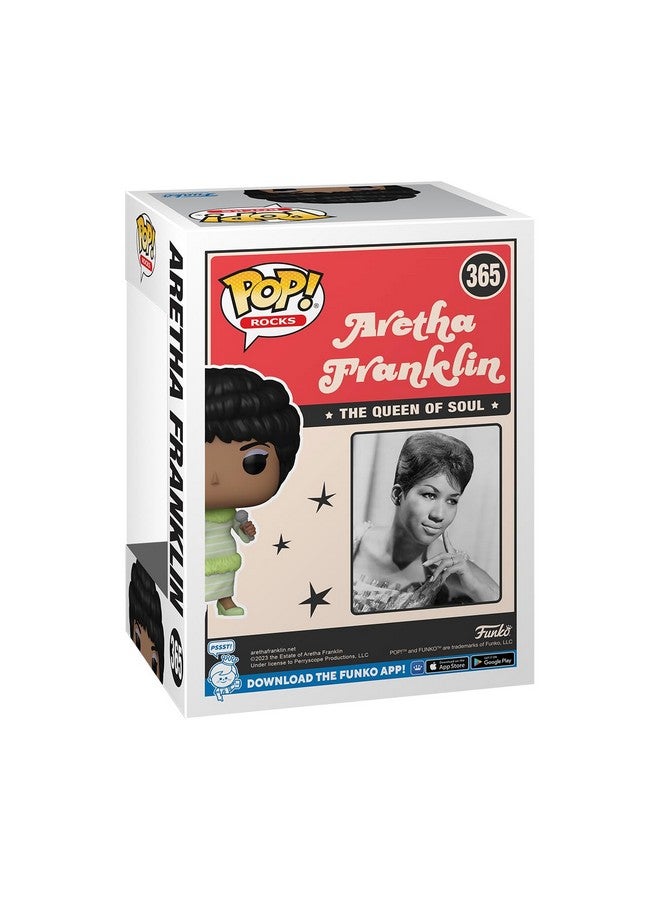 Funko Pop! Rocks: Aretha Franklin (Green Dress) - Image 4