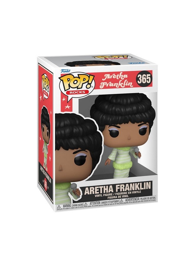 Funko Pop! Rocks: Aretha Franklin (Green Dress) - Image 3