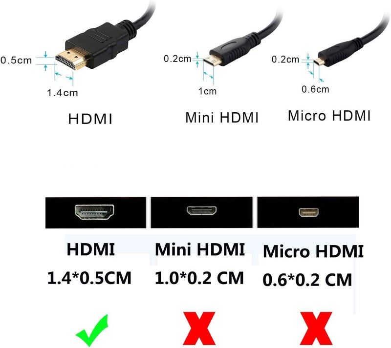 Anbear HDMI to VGA with Audio Adapter, Gold-Plated VGA to HDMI Adapter1080P Video Converter Male to Female with 3.5mm Audio Port Compatible for PC,Laptop,DVD - Image 3